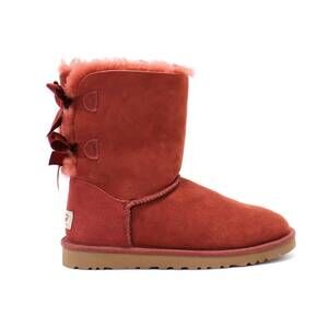 NEW UGG women's bailey bow boots in redwood